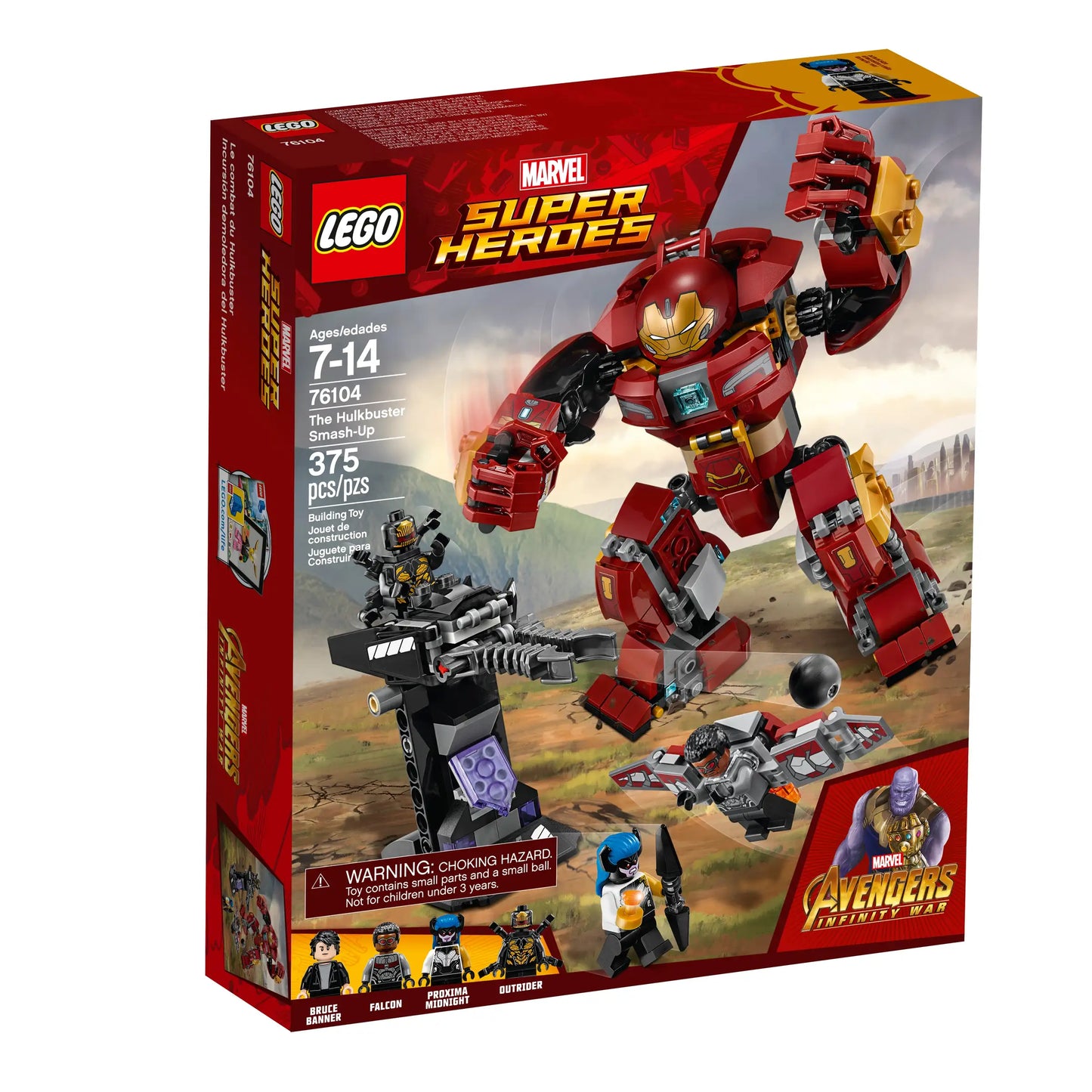LEGO Marvel 76104 The Hulkbuster Smash-Up