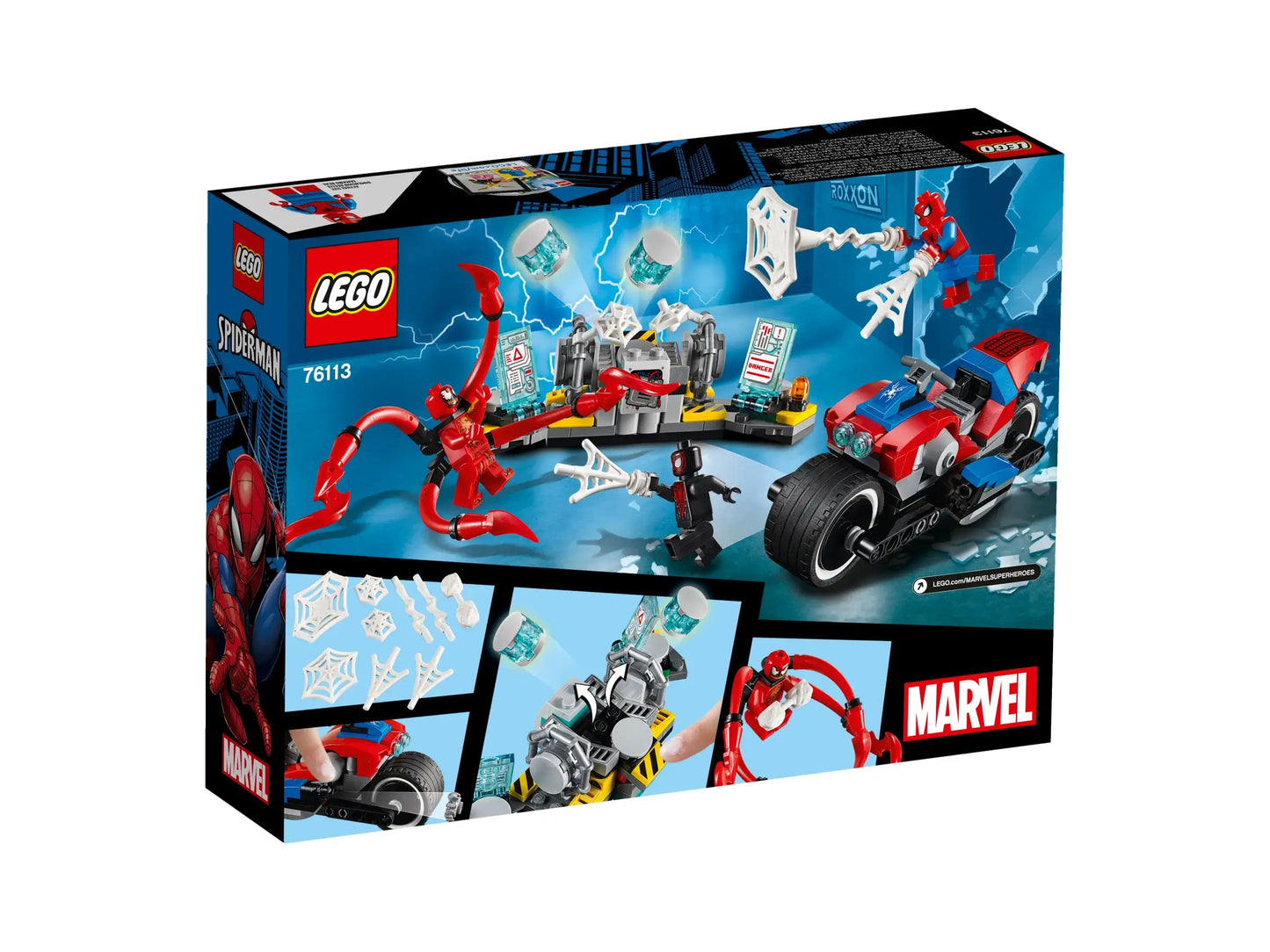 LEGO Marvel 76113 Spider-Man Bike Rescue