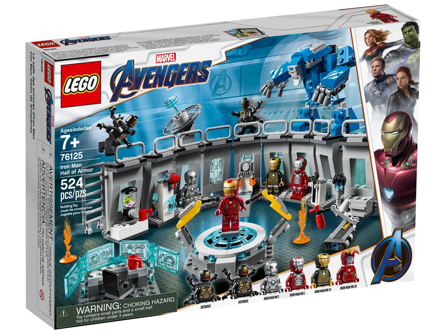 LEGO Marvel 76125 Iron Man Hall of Armor