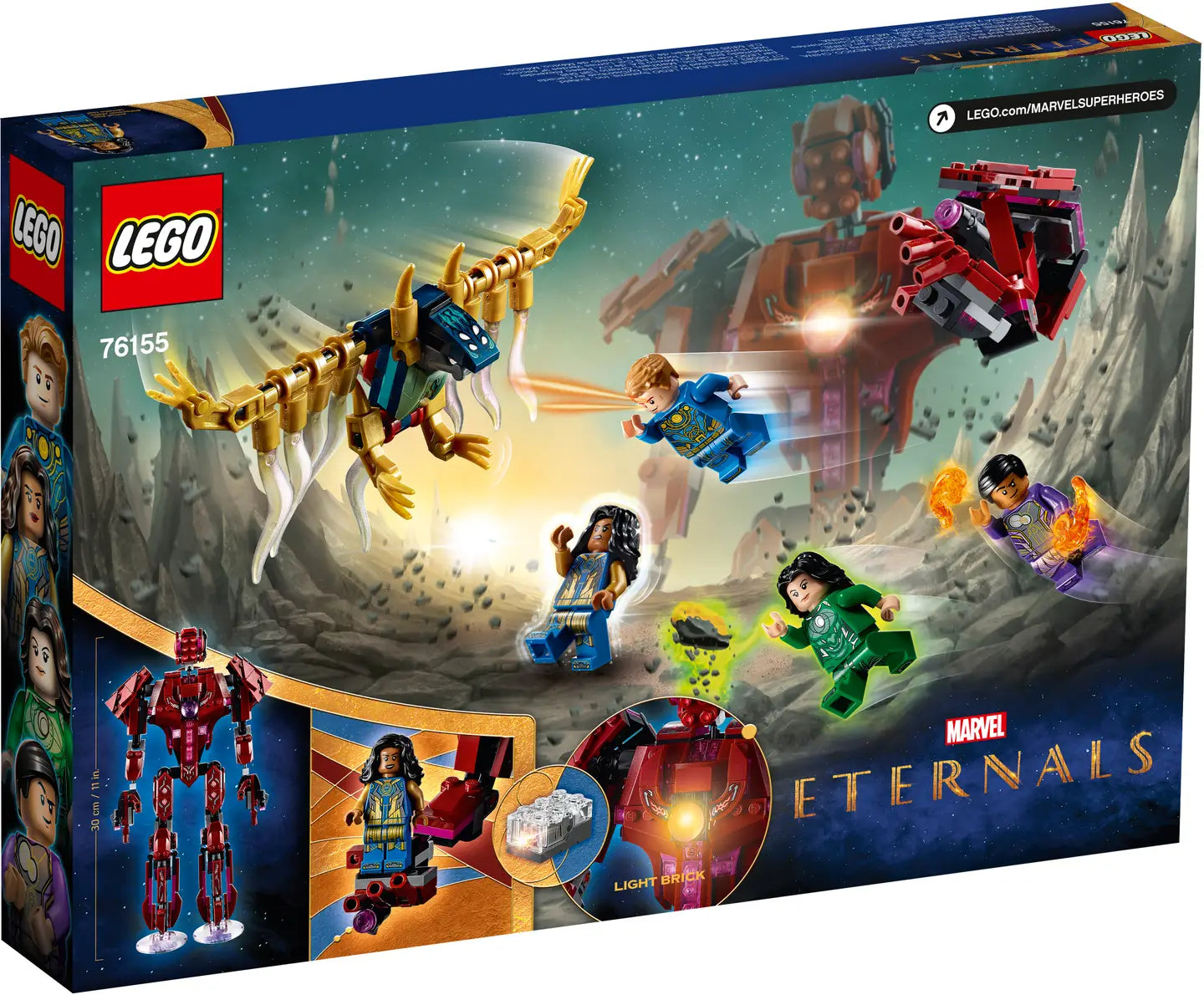 LEGO Marvel Eternals 76155 In Arishem's Shadow