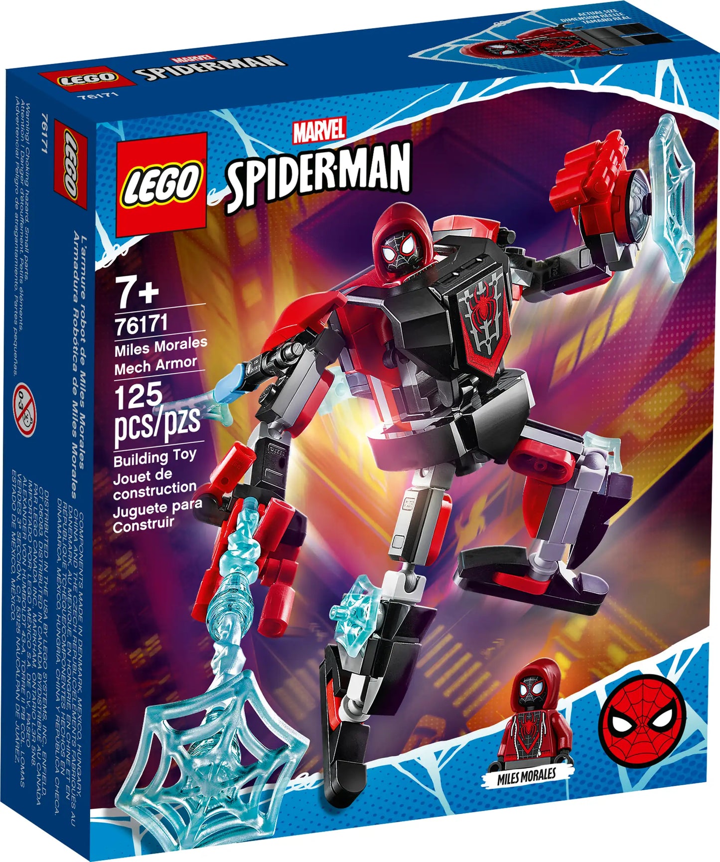LEGO Marvel: Spiderman 76171 Miles Morales Mech Armor