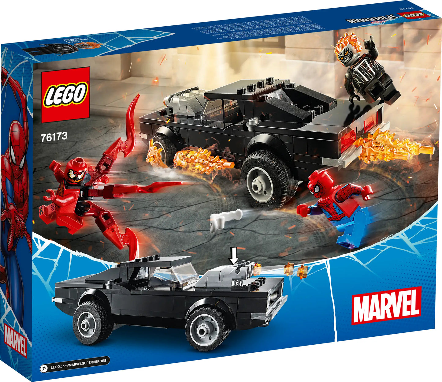 LEGO Marvel 76173 Spider-Man and Ghost Rider vs. Carnage
