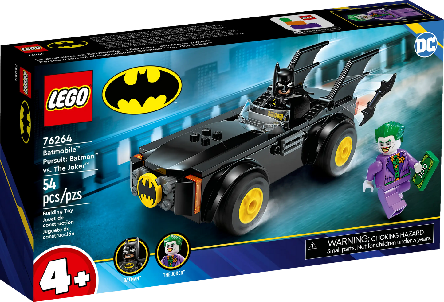 LEGO DC 76264 Batmobile Pursuit: Batman vs. The Joker