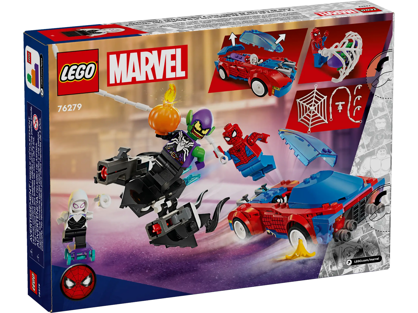 LEGO Marvel 76279 Spider-Man Race Car & Venom Green Goblin