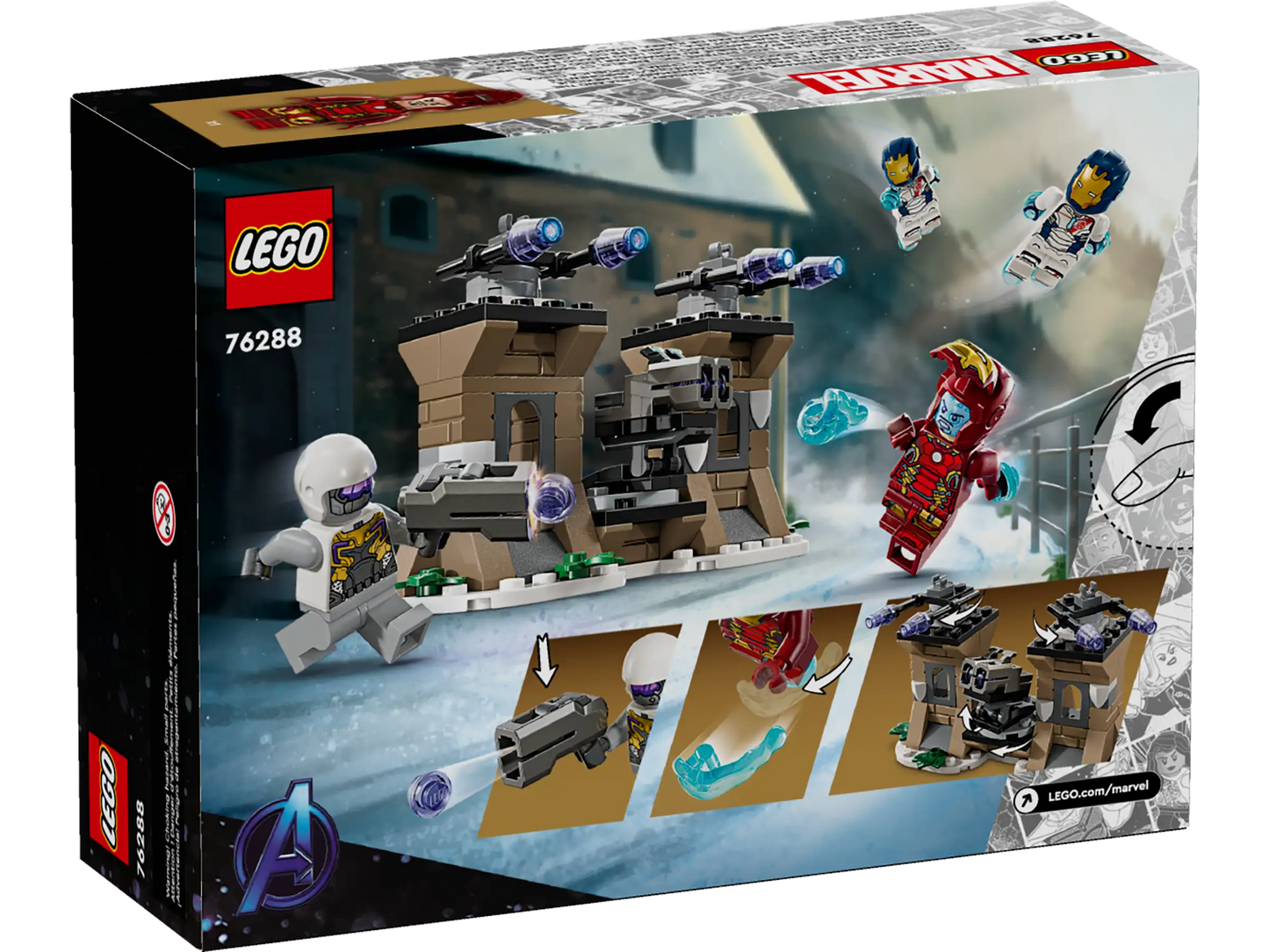 LEGO Marvel 76288 Iron Man & Iron Legion vs. Hydra Soldier