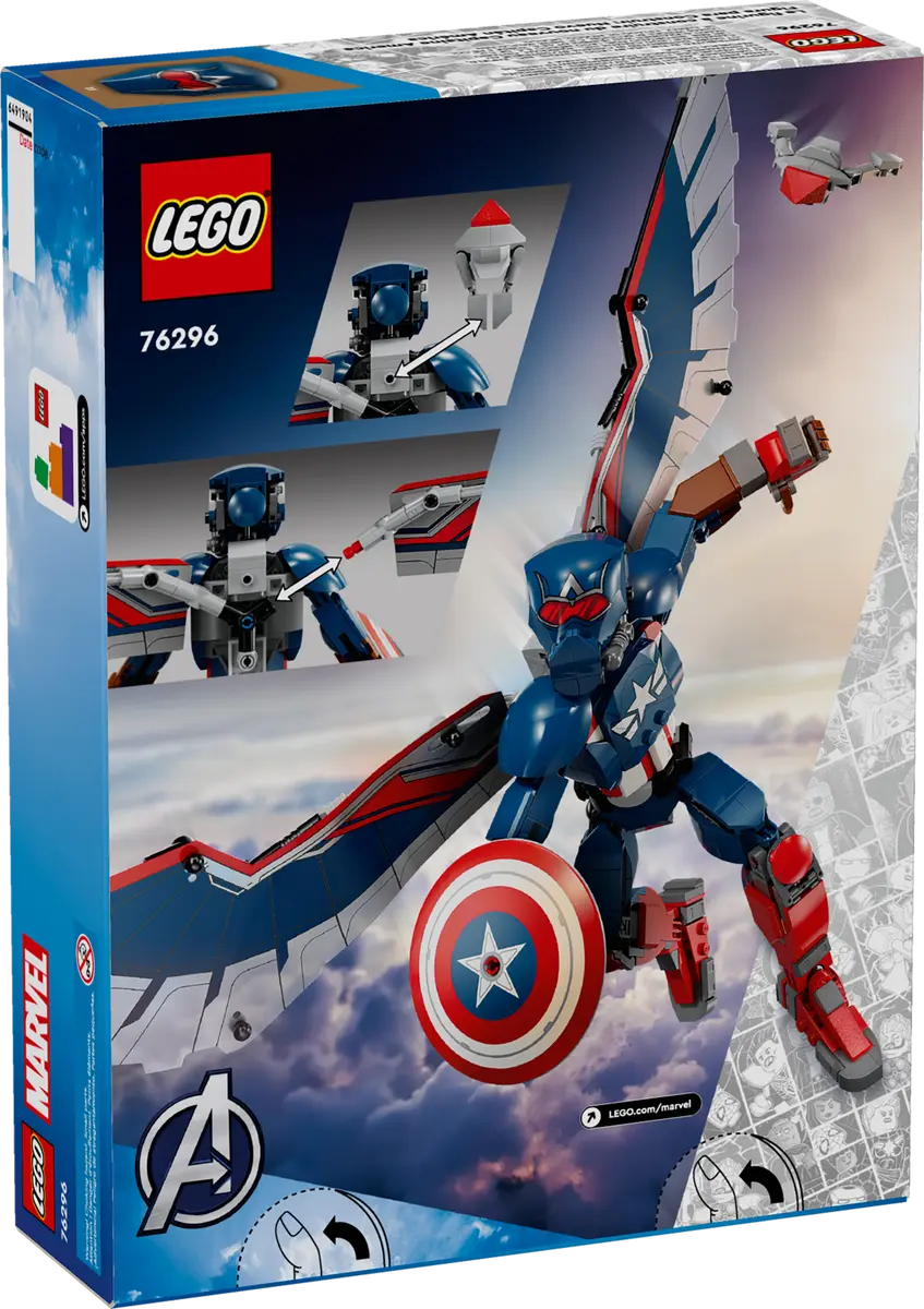LEGO Marvel 76296 New Captain America Construction Figure
