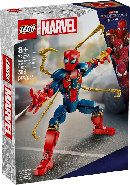 LEGO Marvel 76298 Iron Spider-Man Construction Figure