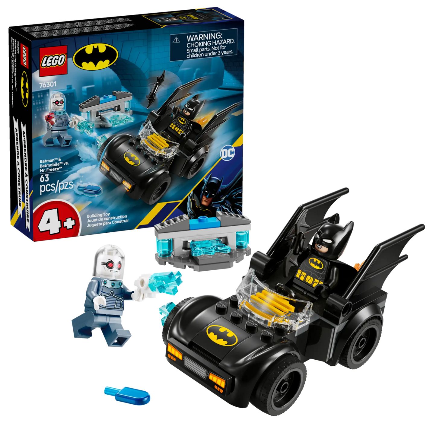 LEGO DC 76301 Batman & Batmobile vs. Mr. Freeze