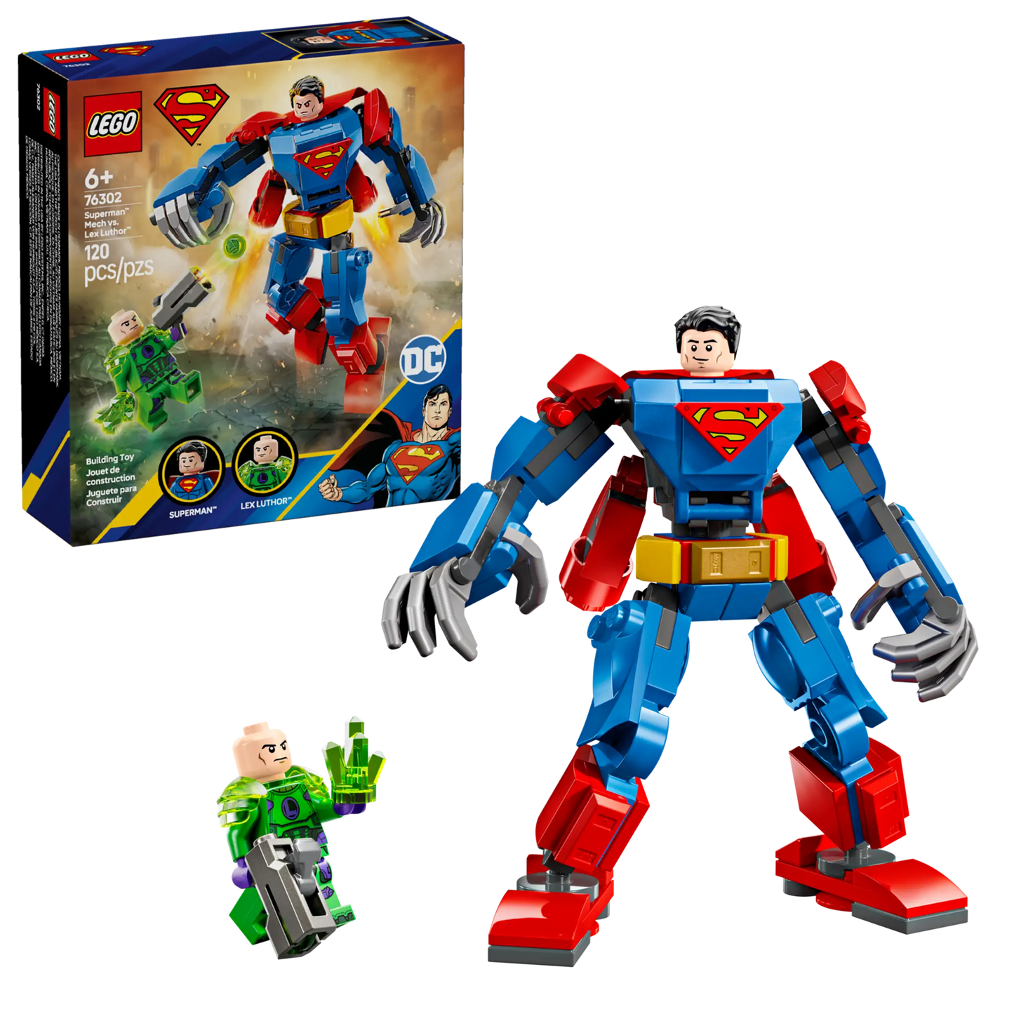 LEGO DC 76302 Superman Mech vs. Lex Luthor
