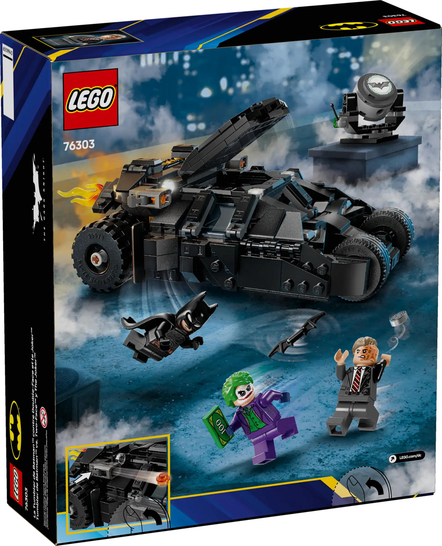 LEGO DC 76303 Batman Tumbler vs. Two-Face & The Joker