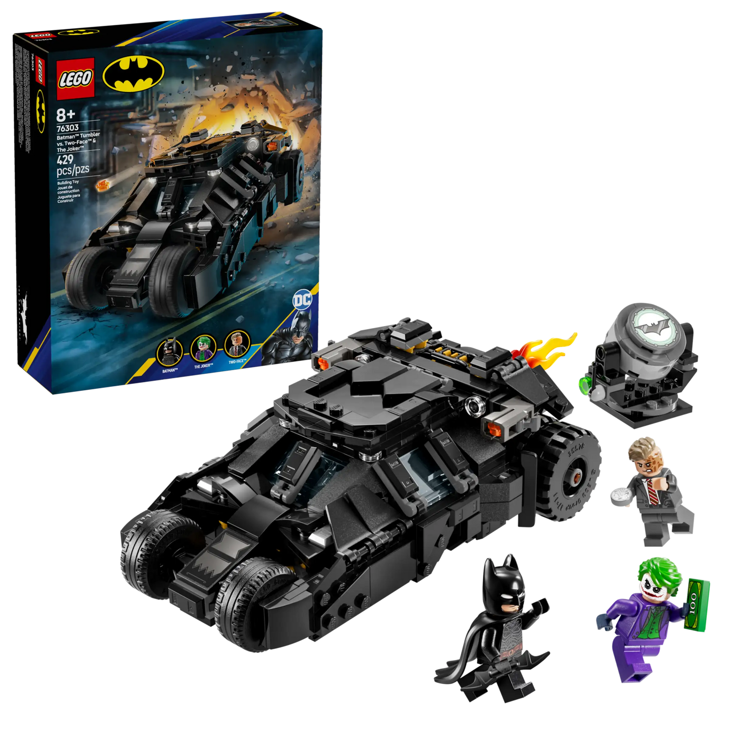 LEGO DC 76303 Batman Tumbler vs. Two-Face & The Joker