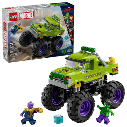 LEGO Marvel 76312 The Hulk Truck vs. Thanos