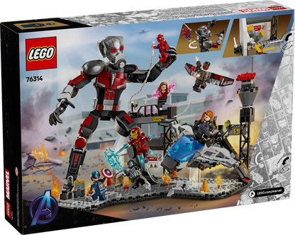 LEGO Marvel 76314 Captain America: Civil War Action Battle