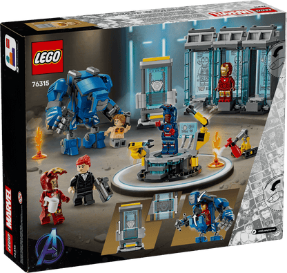 LEGO Marvel 76315 Iron Man's Laboratory: Hall of Armor