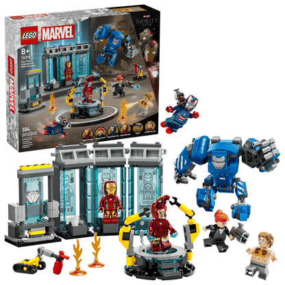 LEGO Marvel 76315 Iron Man's Laboratory: Hall of Armor
