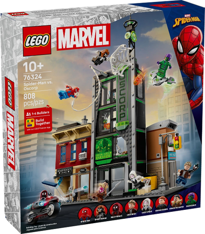 LEGO Marvel 76324 Spider-Man vs. Oscorp