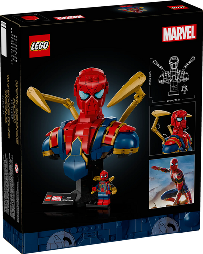 LEGO Marvel 76326 Iron Spider-Man Bust