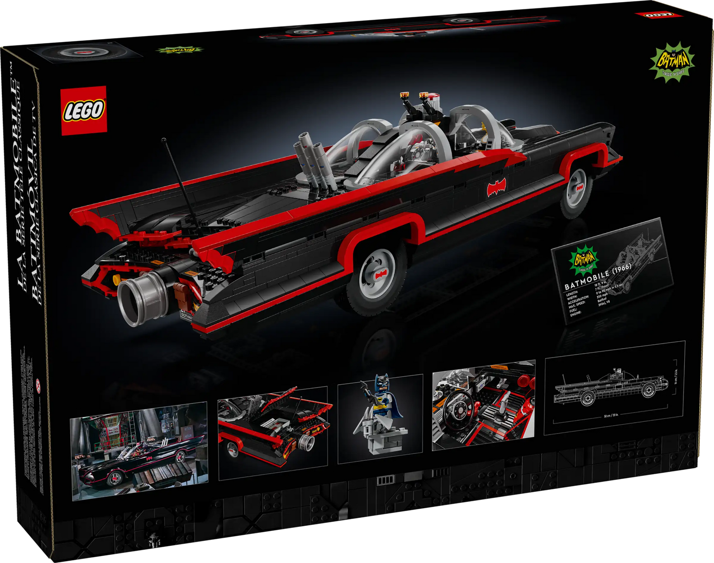 LEGO Batman 76328 The Classic TV Series Batmobile