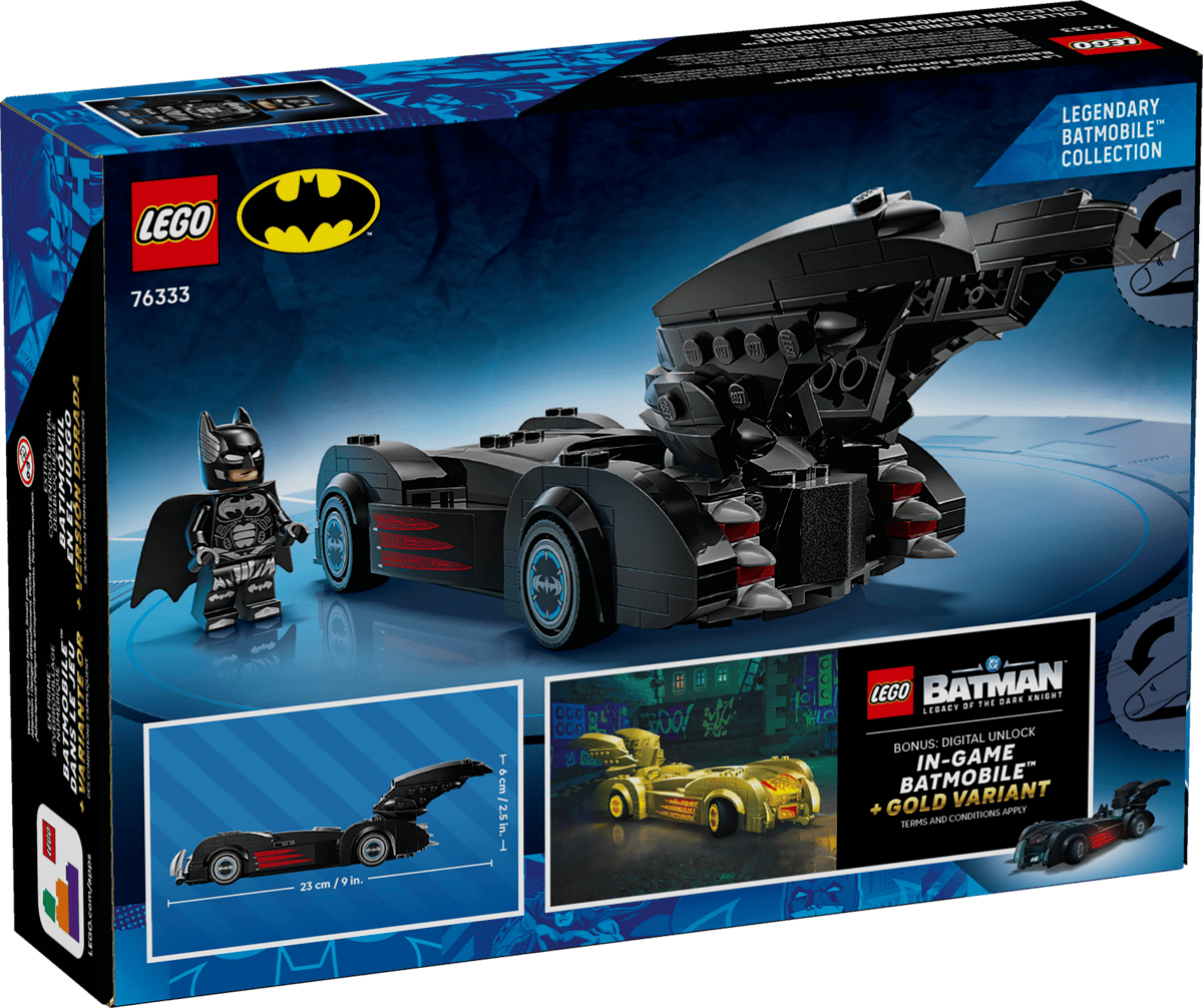 LEGO Batman 76333 Batman & Robin Batmobile