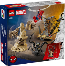 LEGO Spiderman 76334 Epic Battle: Spider-Man vs. Sandman