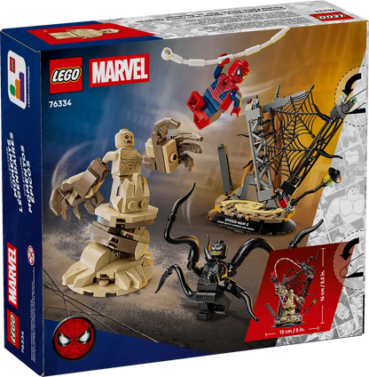 LEGO Spiderman 76334 Epic Battle: Spider-Man vs. Sandman
