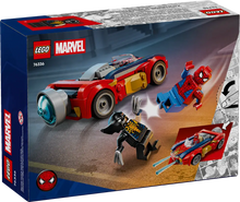 LEGO Marvel 76336 Spider-Man Car vs. Venomized Wolverine