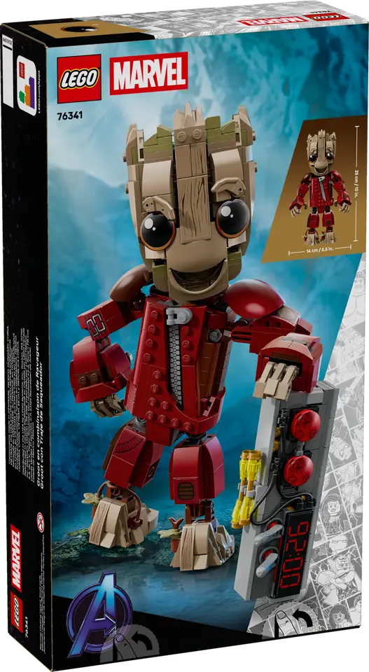 LEGO Marvel 76341 Ravager Jumpsuit Groot