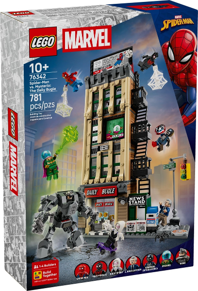 LEGO Marvel 76342 Spider-Man vs. Mysterio: The Daily Bugle