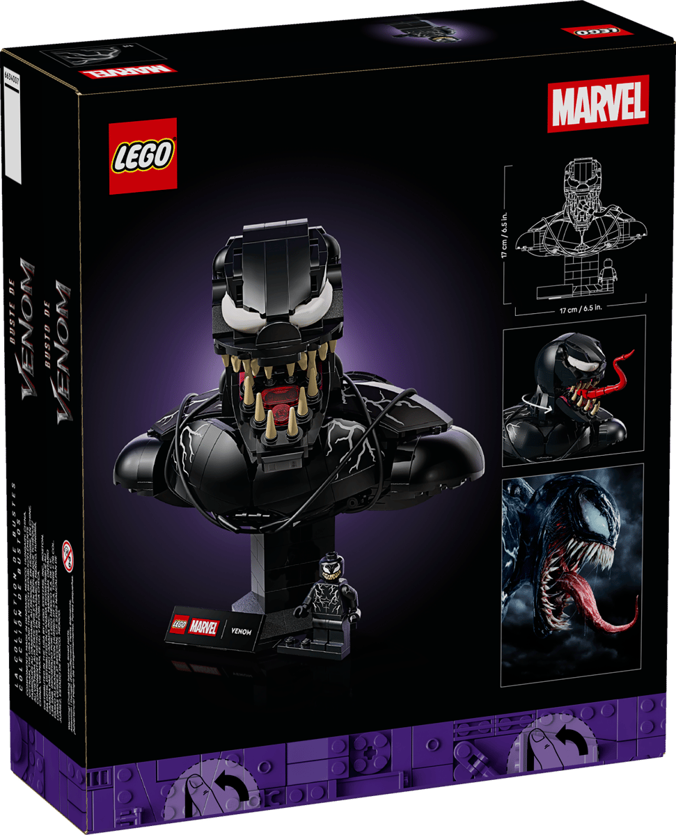 LEGO Marvel 76356 Venom Bust