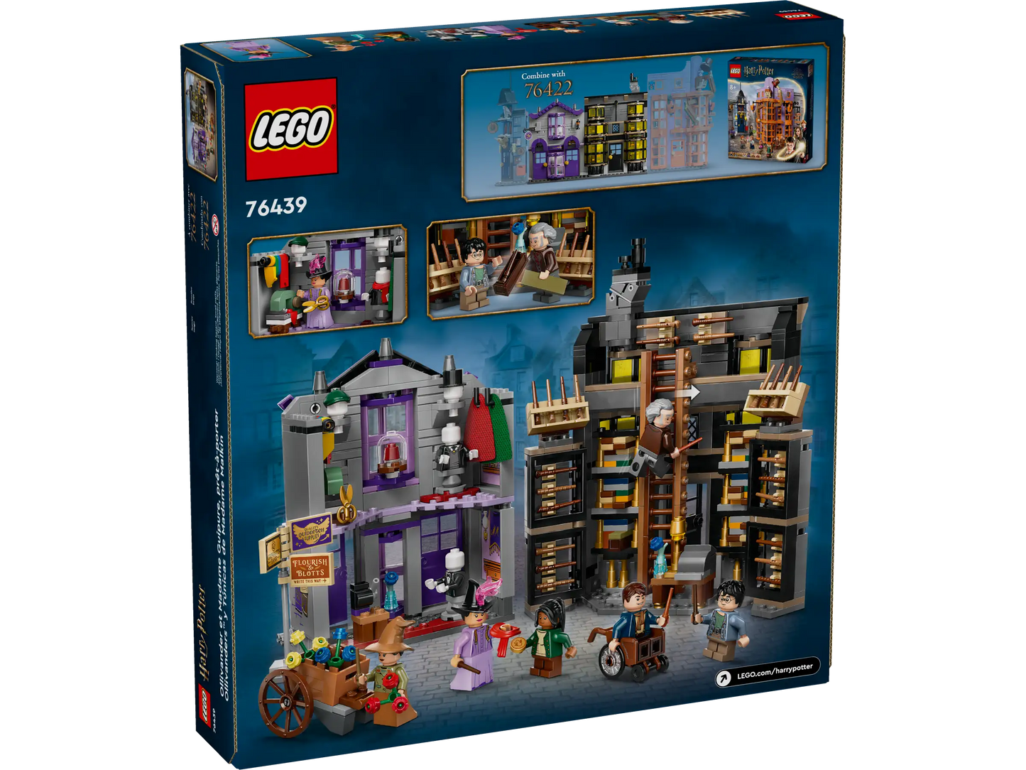 LEGO Harry Potter 76439 Ollivanders & Madam Malkin's Robes