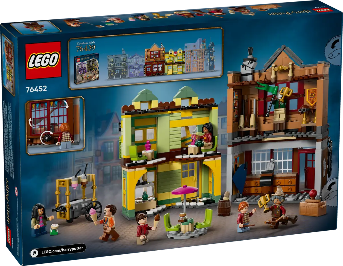 LEGO Harry Potter 76452 Quality Quidditch Supplies & Ice Cream Parlour