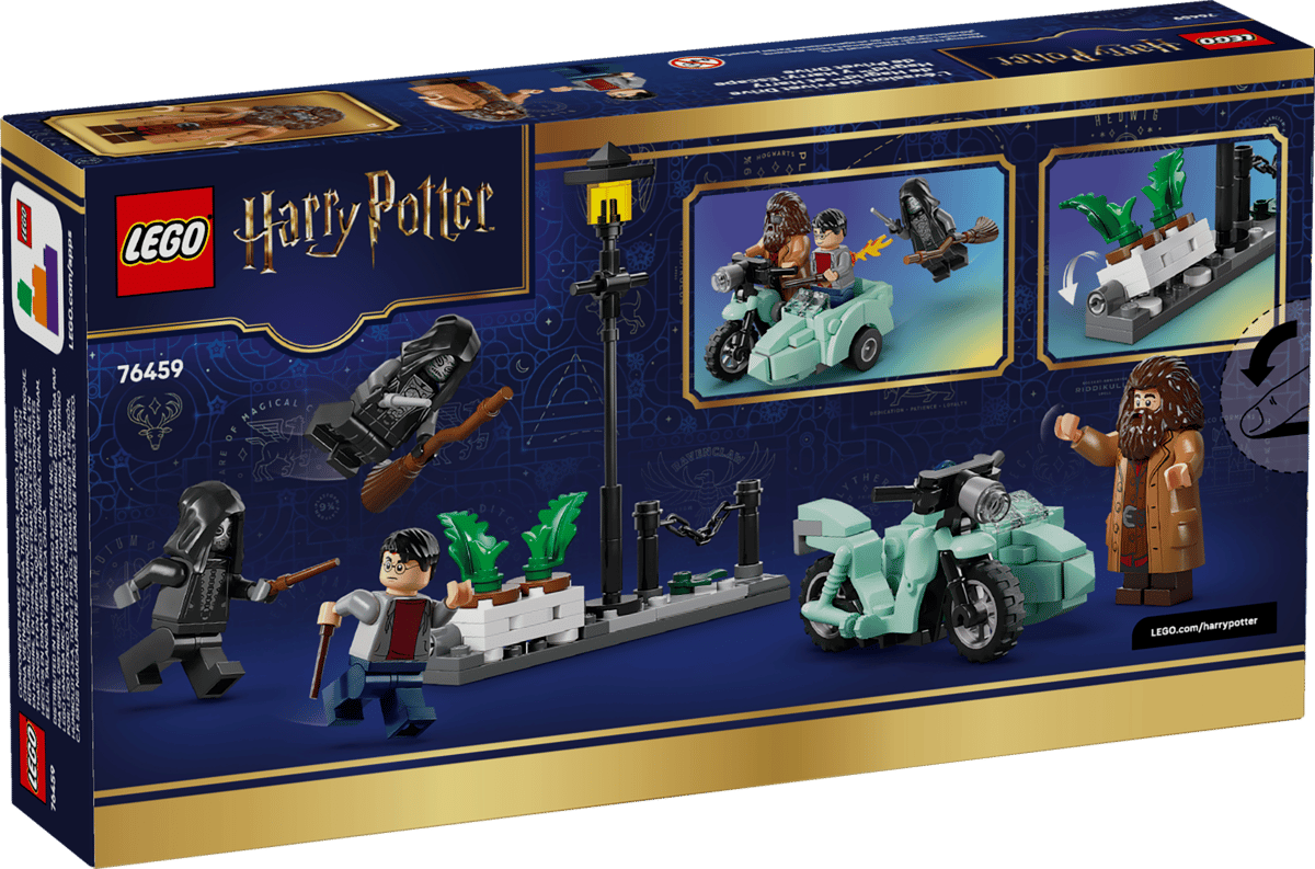 LEGO Harry Potter 76459 Hagrid & Harry's Privet Drive Escape