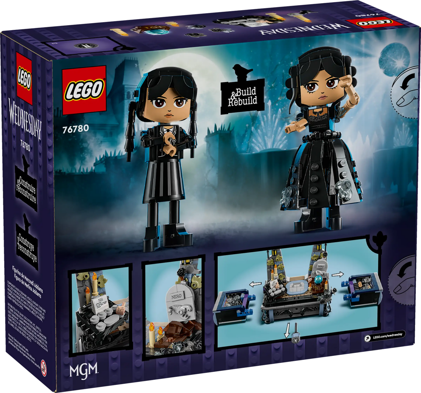 LEGO 76780 Wednesday Addams Figure