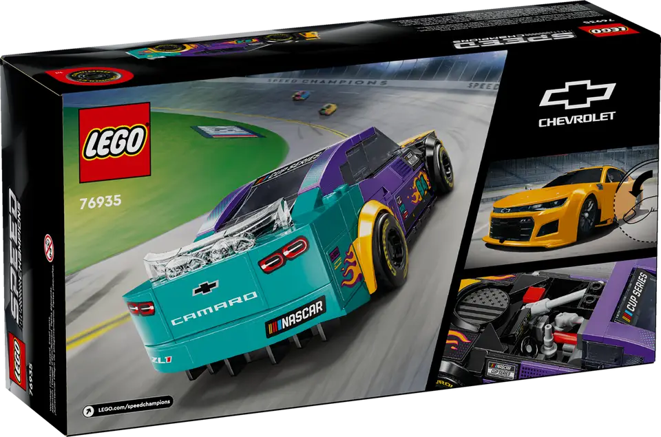 LEGO Speed Champions 76935 NASCAR Next Gen Chevrolet Camaro ZL1