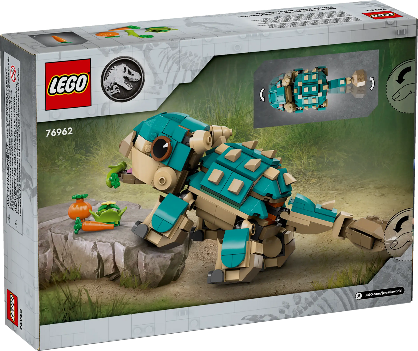 LEGO Jurassic World 76962 Baby Bumpy: Ankylosaurus