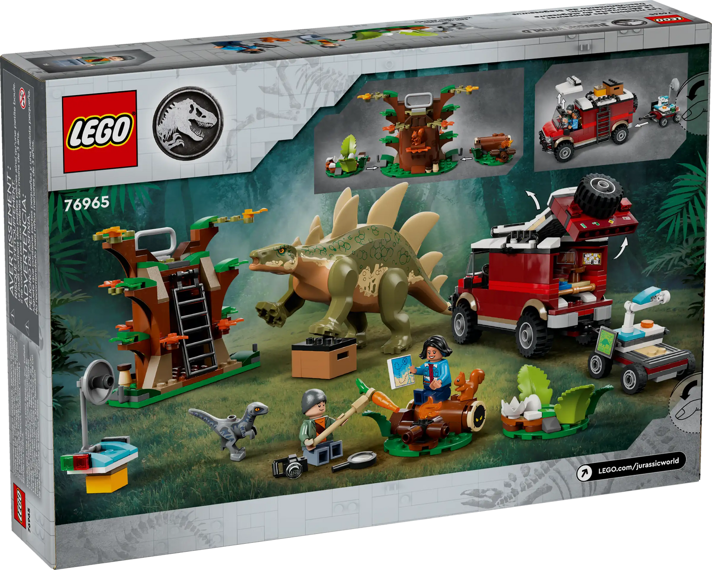 LEGO Jurassic World 76965 Dinosaur Missions: Stegosaurus Discovery