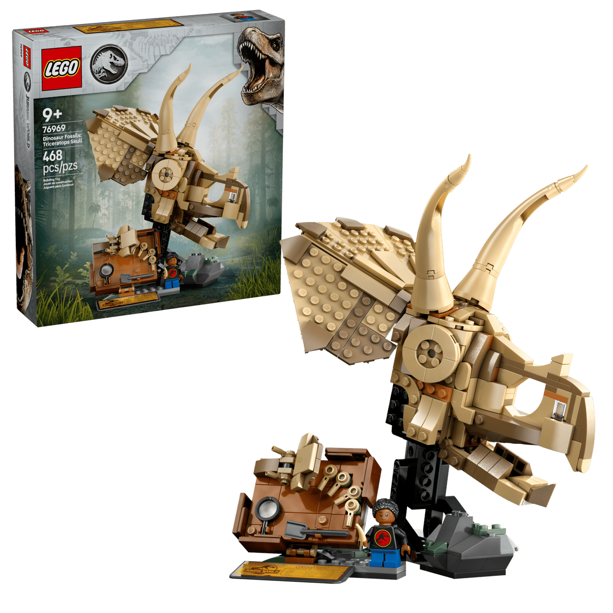 LEGO Jurassic World 76969 Dinosaur Fossils: Triceratops Skull