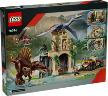 LEGO Jurassic World 76976 Spinosaurus & Quetzalcoatlus Air Mission