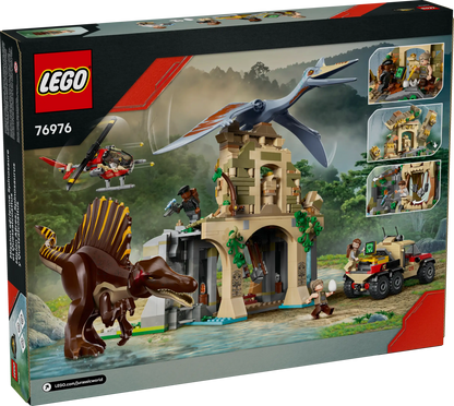 LEGO Jurassic World 76976 Spinosaurus & Quetzalcoatlus Air Mission