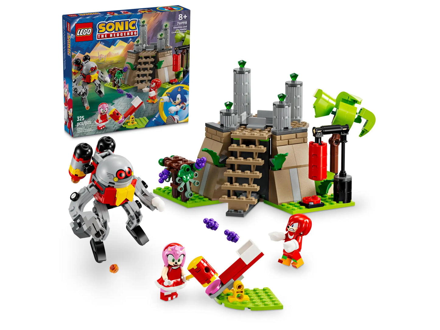 LEGO Sonic the Hedgehog 76998 Knuckles and the Master Emerald Shrine