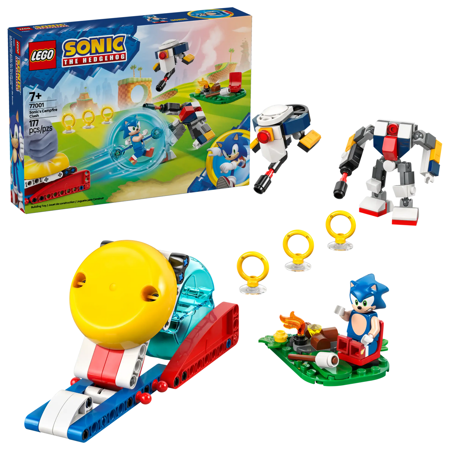 LEGO Sonic the Hedgehog 77001 Sonic's Campfire Clash