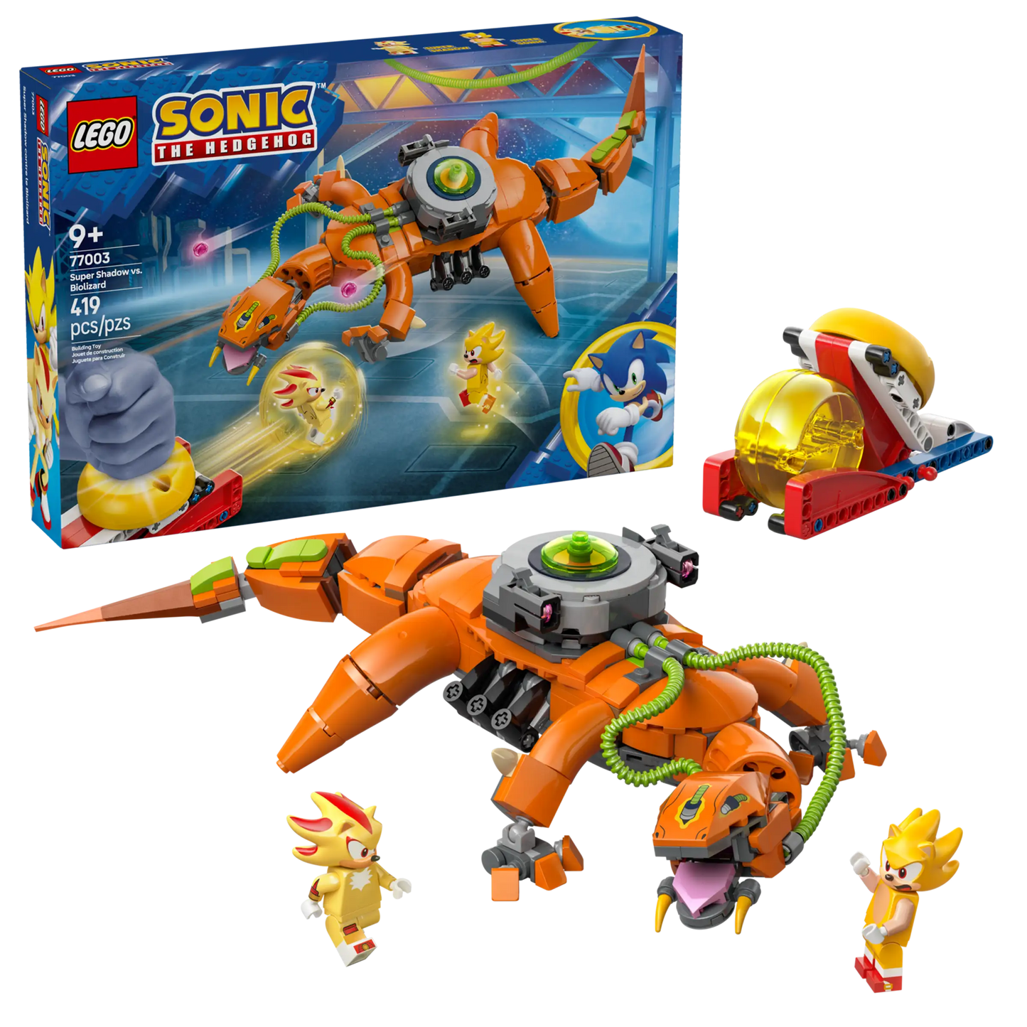 LEGO Sonic the Hedgehog 77003 Super Shadow vs. Biolizard