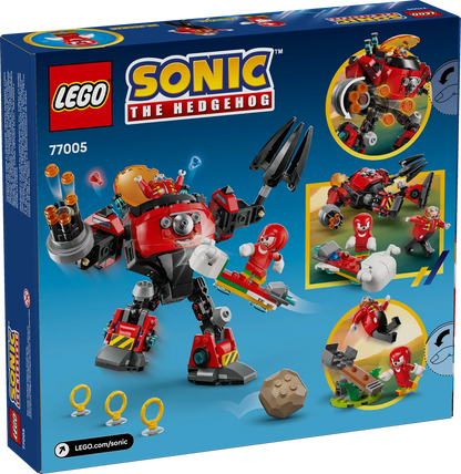 LEGO Sonic The Hedgehog 77005 Knuckles vs. Dr. Eggman Egg Crusher Mech