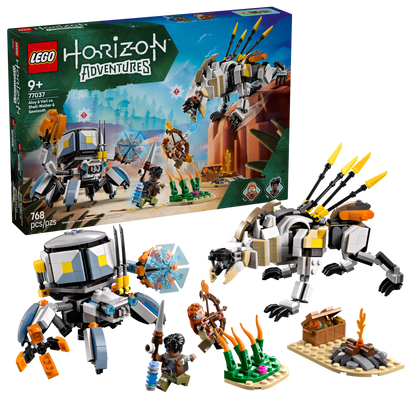 LEGO Horizon Adventures 77037 Aloy & Varl vs. Shell-Walker & Sawtooth