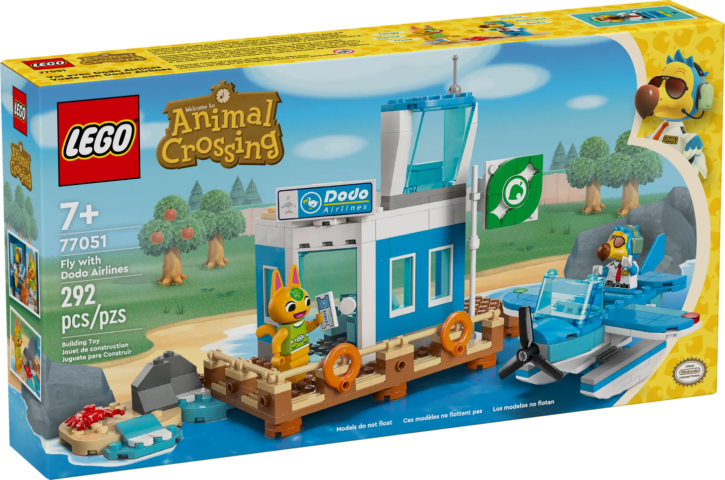 LEGO Animal Crossing 77051 Fly with Dodo Airlines