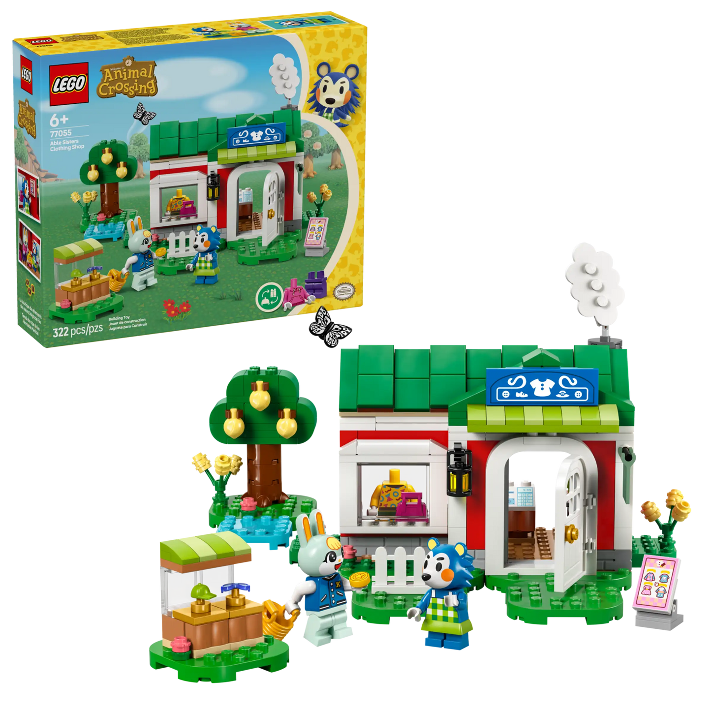 LEGO Animal Crossing 77055 Able Sisters Clothing Shop