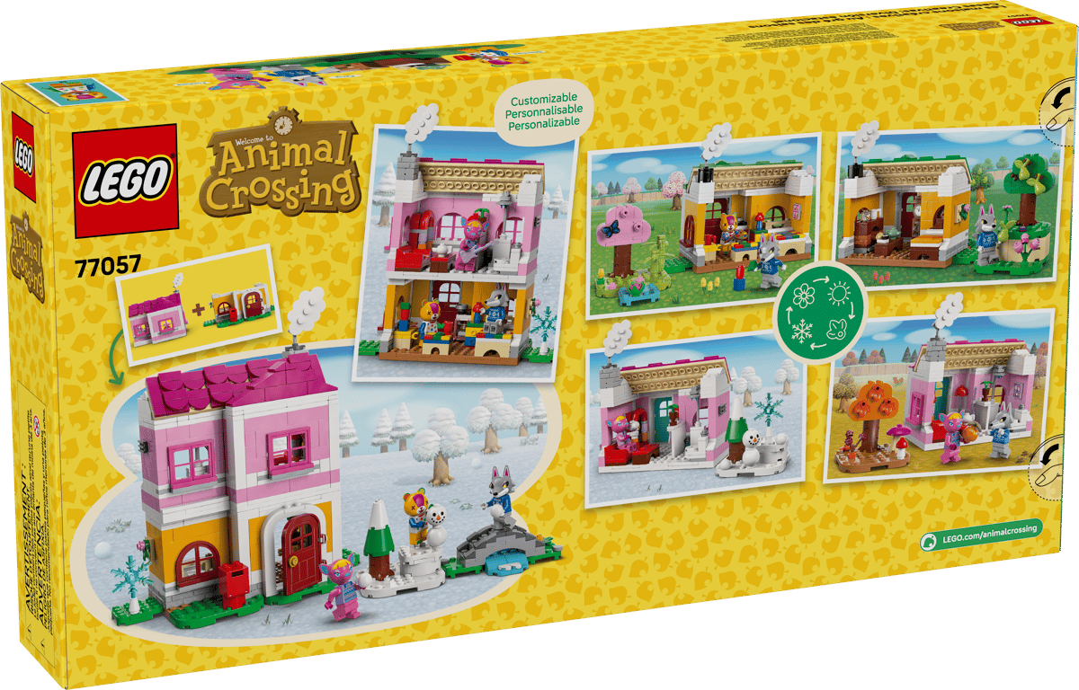 LEGO Animal Crossing 77057 Creative Houses: Seasons of Fun