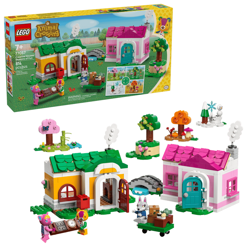 LEGO Animal Crossing 77057 Creative Houses: Seasons of Fun