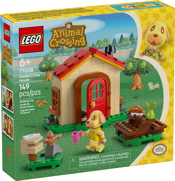 LEGO Animal Crossing 77058 Goldie's Cozy House