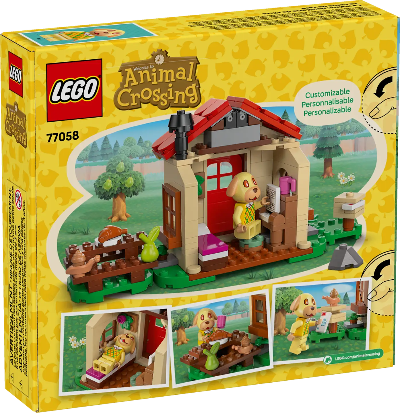 LEGO Animal Crossing 77058 Goldie's Cozy House